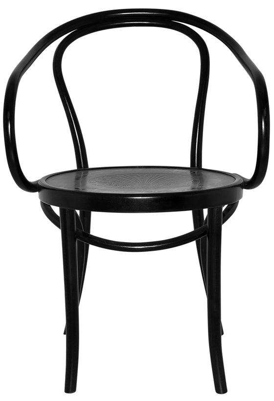 ARM CHAIR PRINCESS BLACK