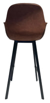 MANHATTAN ARM BAR STOOL HIDE TAN