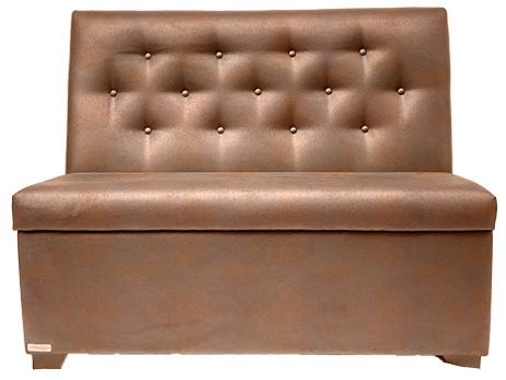 Banquette Seating - Diamond Buttoned Series - Single Colour