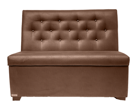 Banquette Seating - Diamond Buttoned Series - Single Colour