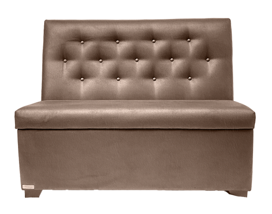 Banquette Seating - Diamond Buttoned Series - Single Colour