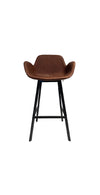 MANHATTAN ARM BAR STOOL HIDE TAN