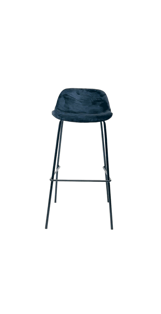 EURO VELVET BAR STOOL