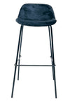 EURO VELVET BAR STOOL